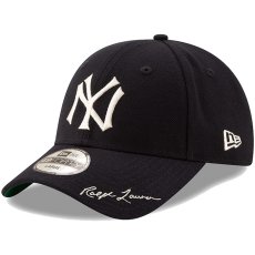 画像1: Polo Ralph Lauren(ポロ ラルフ ローレン) × New Era(ニューエラ) ×  New York Yankees(ニューヨークヤンキース) Navy 49FORTY Fitted Cap キャップ 帽子 collaboration コラボ (1)