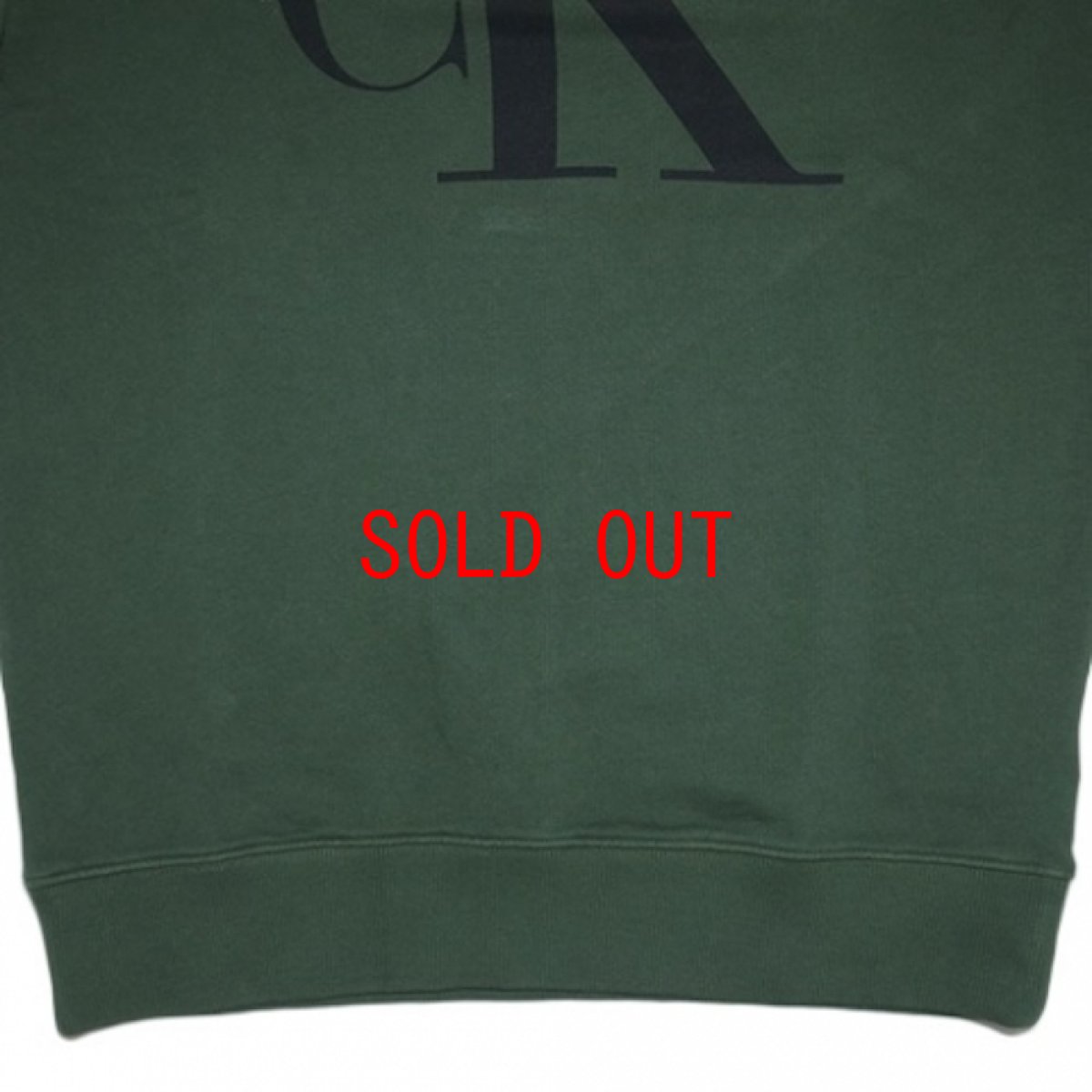 画像4: Calvin Klein Jeans(カルバンクライン ジーンズ) Classic Logo Pop Color Pullover Sweat Hoodie Green スウェット (4)