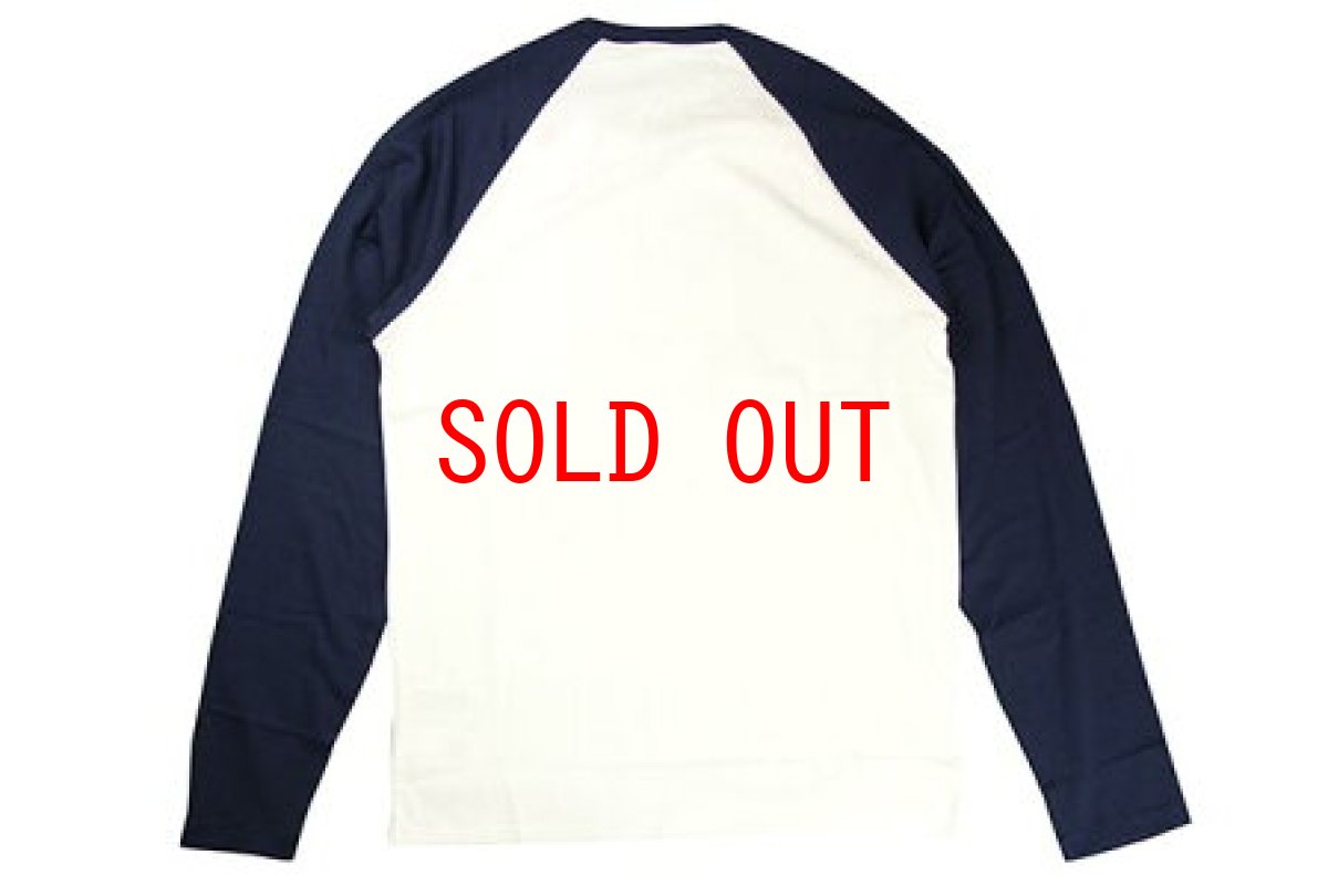 画像3: Polo Ralph Lauren(ポロ ラルフ ローレン)Bears Raglan T Shirts White Navy Tシャツ (3)