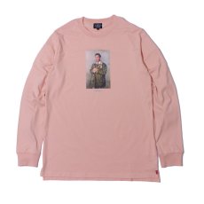 画像1: Prince L/S Tee Pink Tシャツ (1)