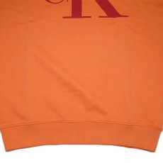 画像4: Calvin Klein Jeans(カルバンクライン ジーンズ) Classic Logo Pop Color Pullover Sweat Hoodie Orang スウェット (4)