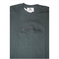 画像1: Nothin' Special(ナッシン スペシャル) Illegally Legal L/S Tee Hunter Green イリーガル リーガル 長袖 Tシャツ (1)