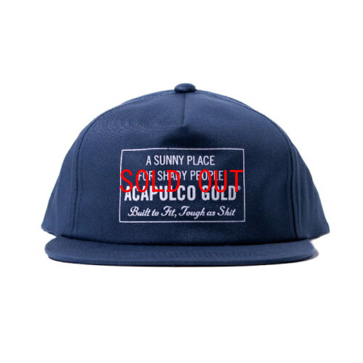 画像1: New Standard Logo 5Panel Snapback Cap Navy Hat ニュー スタンダード ロゴ スナップバック キャップ 帽子 (1)