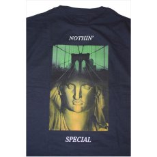 画像2: Nothin' Special(ナッシン スペシャル)Welcome to NY S/S Pocket Tee Black 半袖 ポケット Tシャツ ポケT (2)