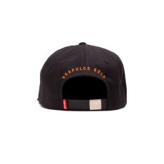 画像2: AG Conditions Twill 6 Panel Cap Black acg キャップ 帽子 ロゴ レザー ストラップ (2)