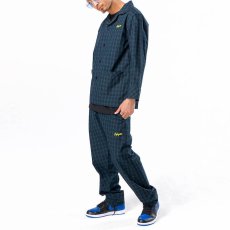 画像5: Tartan Check Pajama Shirt Green set up チェック Black Watch (5)