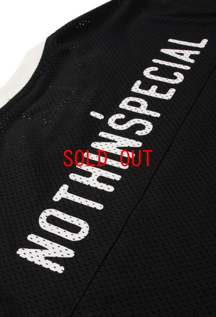 画像4: Nothin' Special(ナッシン スペシャル) Mesh Jersey Black メッシュ ジャージ ブラック (4)