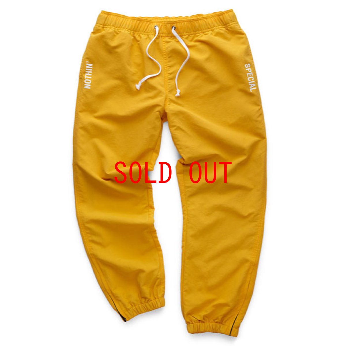 画像1: Nothin' Special(ナッシン スペシャル)Out Of Nothing Track Pants Yellow トラック パンツ (1)