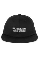 画像1: Nothin' Special(ナッシン スペシャル) Out Of Nothing 6 Panel Cap Black キャップ Made In USA  (1)