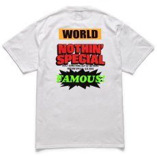 画像1: Nothin' Special(ナッシン スペシャル)World Famous Pocket S/S Tee White ポケット Tシャツ  (1)