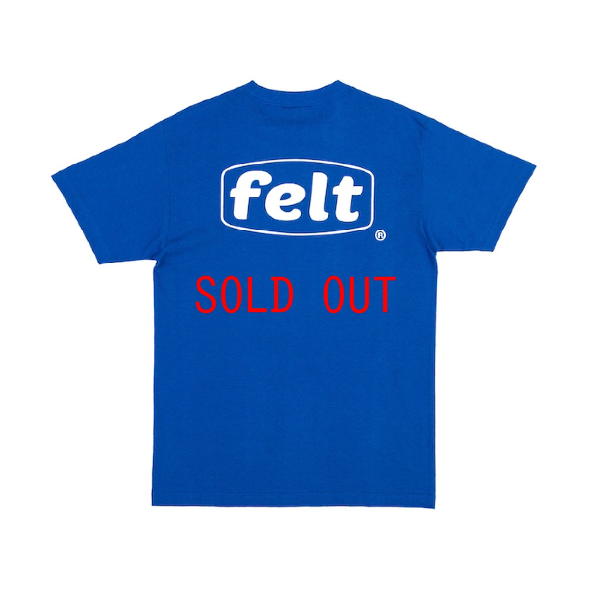 画像1: Felt(フェルト) Work Logo S/S Tee Blue Tシャツ (1)