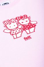 画像2: Felt(フェルト) Shibuya Twins S/S Tee Pink Tシャツ (2)