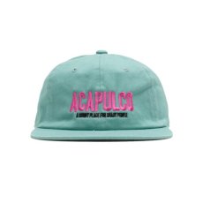 画像6: Dad Hat Cap Khaki Blue Green ストラップ バック キャップ 帽子 ロゴ (6)