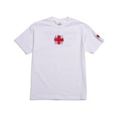 画像1: NY Square Logo S/S Tee White Tシャツ (1)