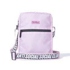 画像1: Anti Social Social Club(アンチ ソーシャル ソーシャル クラブ)Side Logo Mini Pouch Pink Logo ロゴ サイド ミニ ポーチ (1)