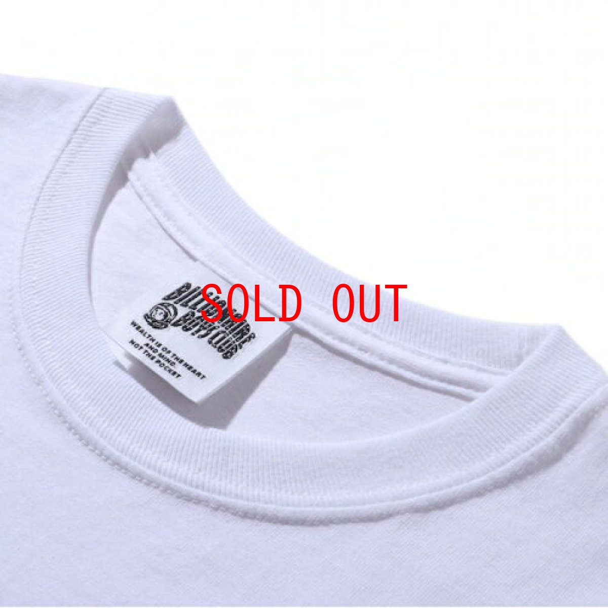 画像3: Billionaire Boys Club (ビリオネアボーイズクラブ)Hand sign Pocket L/S Tee White ハンド サイン ポケット Long Sleeve Tシャツ (3)