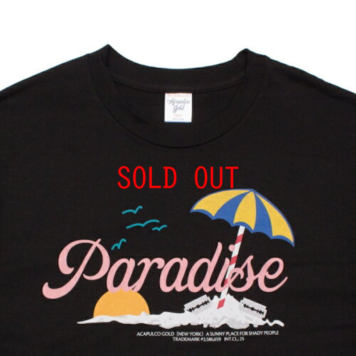 画像2: Paradise S/S Tee Black Tシャツ カリートの道 Carlito's Way Movie ESCAPE TO (2)