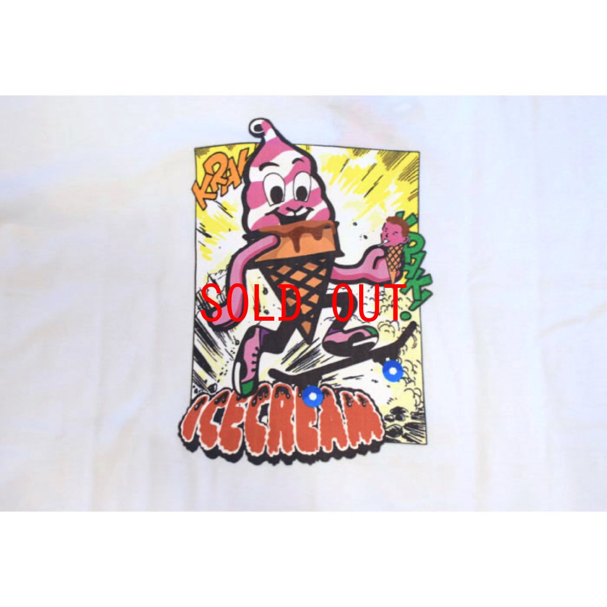 画像3: Ice Cream (アイスクリーム) Stomp S/S Tee ロゴ 半袖 Tシャツ  (3)