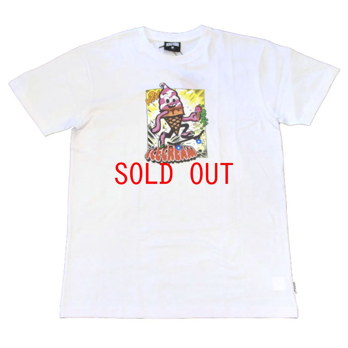 画像1: Ice Cream (アイスクリーム) Stomp S/S Tee ロゴ 半袖 Tシャツ  (1)