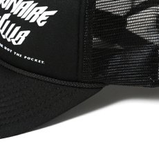 画像4: Billionaire Boys Club (ビリオネアボーイズクラブ)Flying Logo Mesh Trucker Cap Balck ロゴ メッシュ トラッカー キャップ (4)