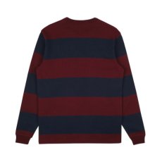 画像2: Billionaire Boys Club (ビリオネアボーイズクラブ)Striped Thermal L/S Tee サーマル ワッフル Tシャツ (2)