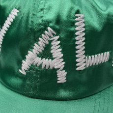 画像2: Cactus Plant Flea Market(カクタスプラントフリーマーケット)×Human Made(ヒューマンメイド) cpfm Dry Alls Ball Cap Hat Green サテン ボール キャップ ハット 帽子 (2)