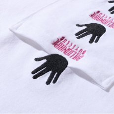 画像8: Billionaire Boys Club (ビリオネアボーイズクラブ)Hand sign Pocket L/S Tee White ハンド サイン ポケット Long Sleeve Tシャツ (8)