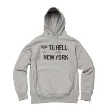 画像3: To Hell New York Pullover Hoodie Navy Gray カクテル プルオーバー フーディー パーカー ネイビー (3)