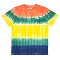 画像1: Scripted Tie Dye S/S Tee Multi スクリプロロゴ 刺繍 embroidery タイダイ Tシャツ (1)