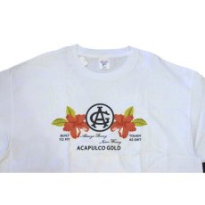 画像2: Hawaiian Flower S/S Tee White Tシャツ (2)