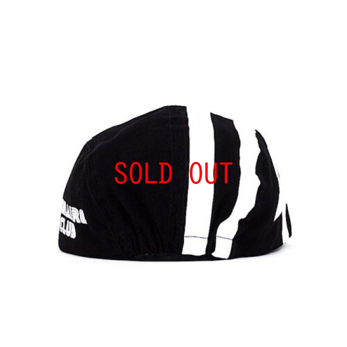 画像2: Billionaire Boys Club (ビリオネアボーイズクラブ) C Black White Logo バイク メッセンジャー キャップ (2)