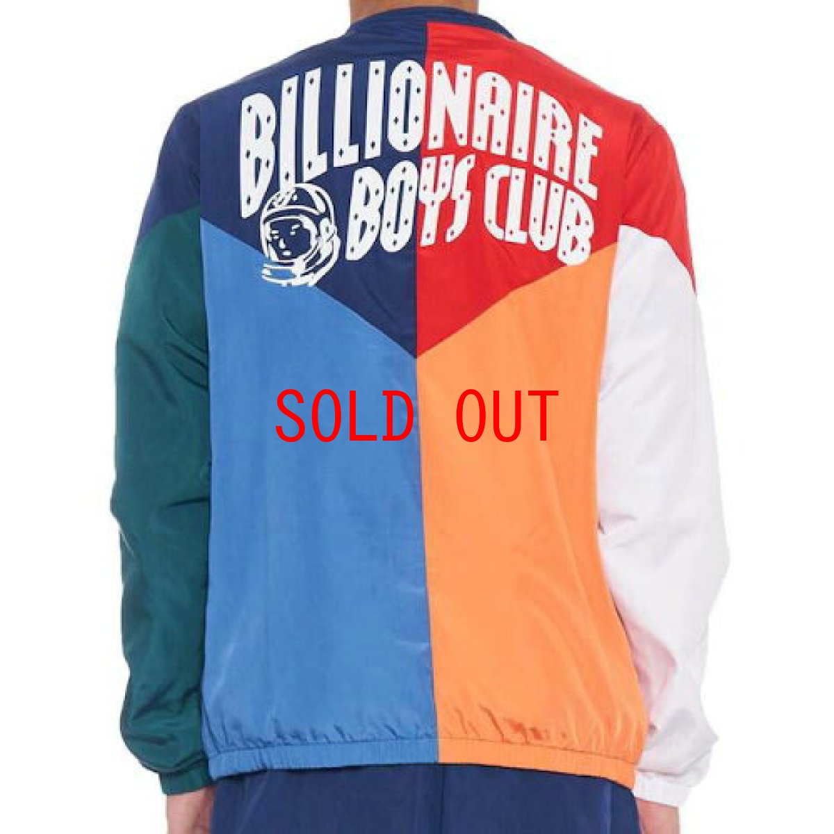 画像2: Black and Brake Windbreaker Jacket カラー 切替 ブロック ナイロン ジップ ウインドブレーカー (2)