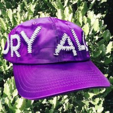 画像1: Cactus Plant Flea Market(カクタスプラントフリーマーケット)×Human Made(ヒューマンメイド) cpfm Dry Alls Ball Cap Hat Purple サテン ボール キャップ ハット 帽子 (1)