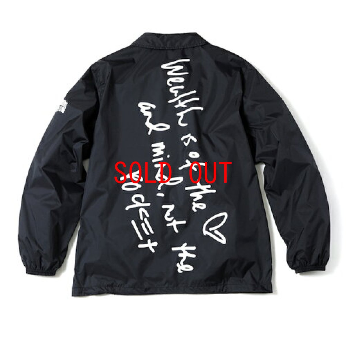 画像2: Coach Jacket コーチ ジャケット Autograph Black (2)