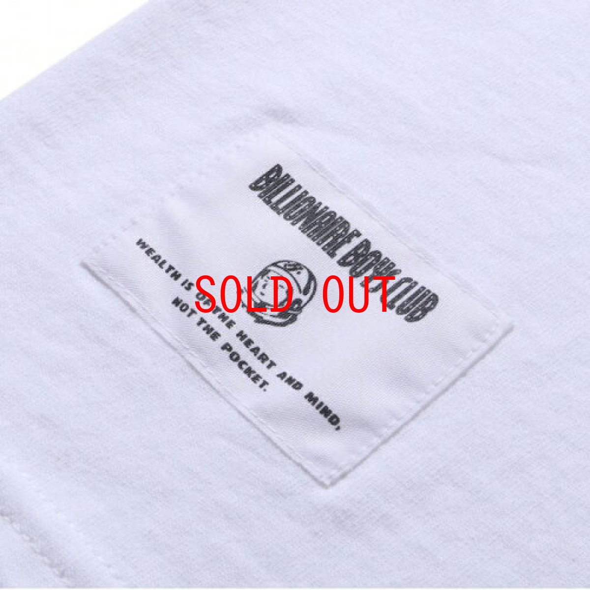 画像6: Billionaire Boys Club (ビリオネアボーイズクラブ)Hand sign Pocket L/S Tee White ハンド サイン ポケット Long Sleeve Tシャツ (6)