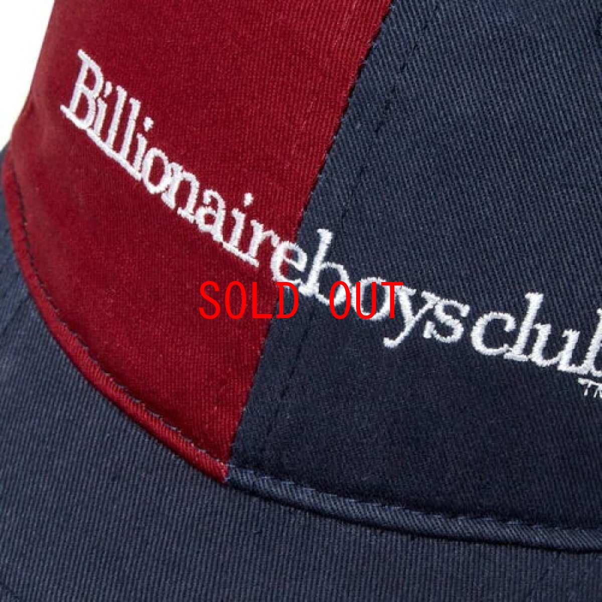 画像5: Billionaire Boys Club (ビリオネアボーイズクラブ)Logo Strapback Hat Maroon Navy Cap 6 panel 2 Tone ツートン キャップ (5)