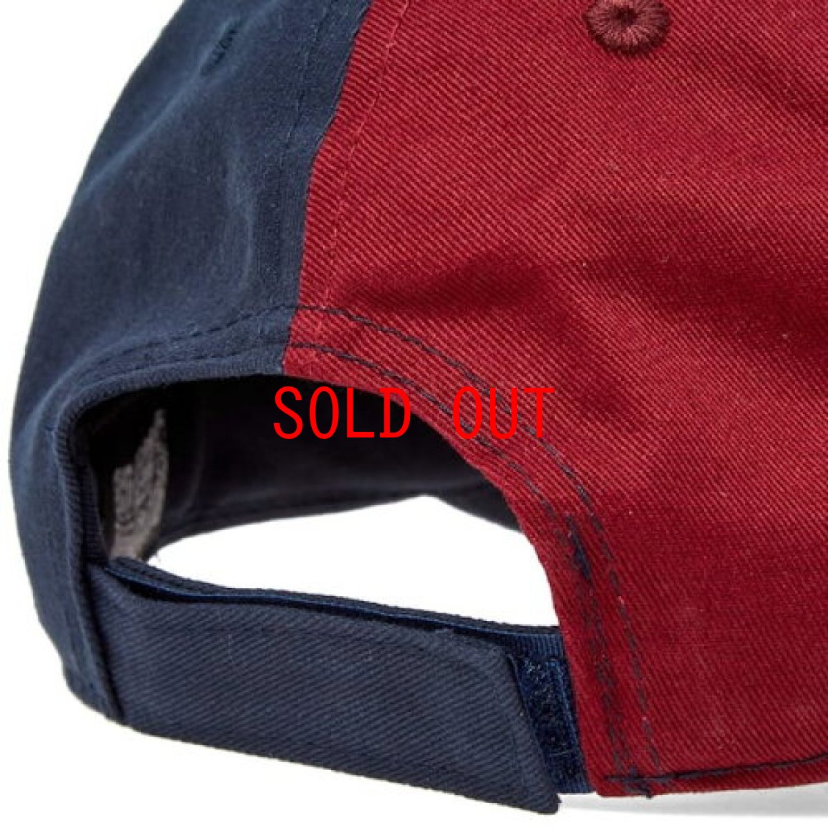 画像4: Billionaire Boys Club (ビリオネアボーイズクラブ)Logo Strapback Hat Maroon Navy Cap 6 panel 2 Tone ツートン キャップ (4)