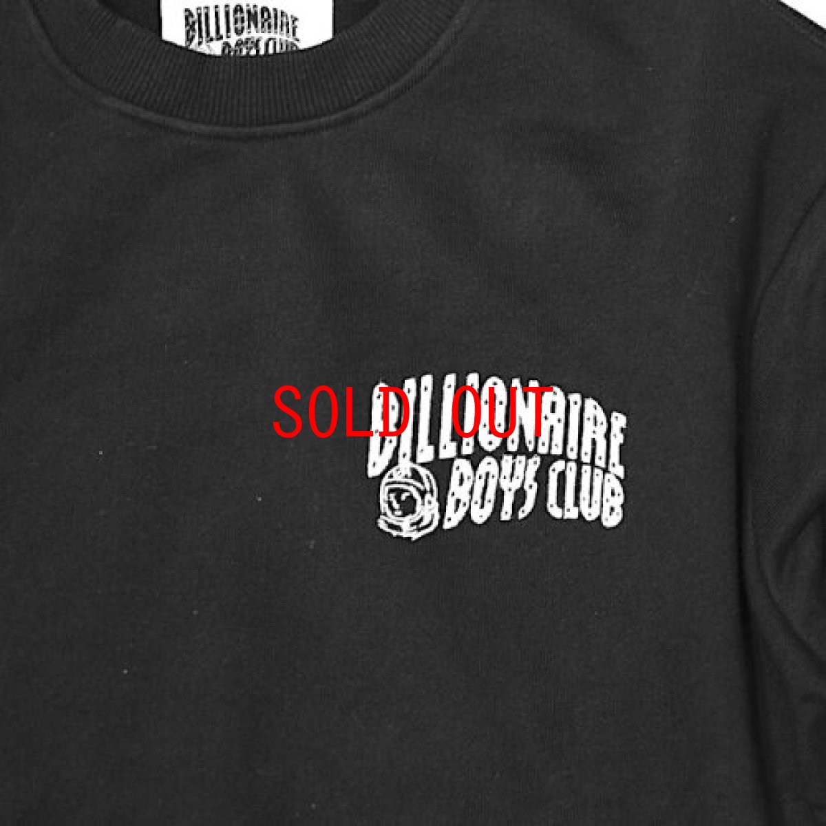 画像3: Comfy Small Arch Logo Crew Neck Sweat Shirts Black クルーネック スウェット (3)