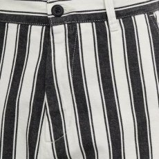 画像4: W` Cardony Stripe Pants Black White ブラック ホワイト ウィメンズ レディース Relaxed Straight (4)