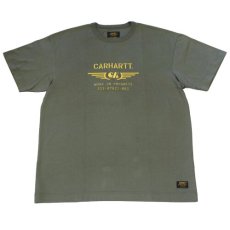 画像2: Wing Logo S/S Tee Olive Green 半袖 Tシャツ (2)