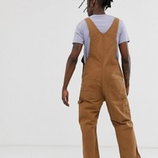 画像5: Bib Overall Hamilton Brown ビブ オーバーオール ハミルトン ブラウン キャンバス ダック (5)