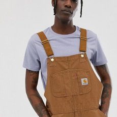 画像9: Bib Overall Hamilton Brown ビブ オーバーオール ハミルトン ブラウン キャンバス ダック (9)