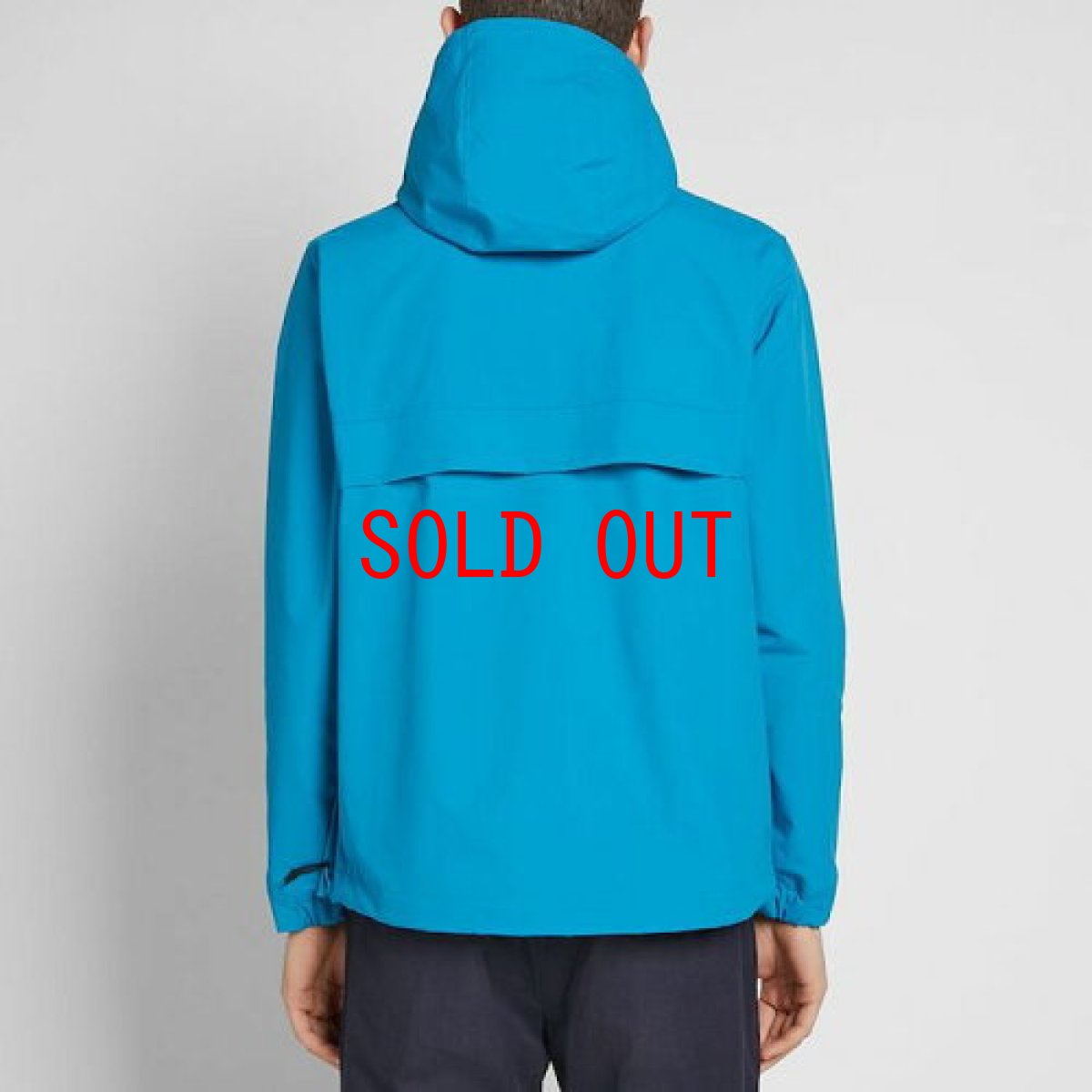 画像4: Pullover Nylon Jacket Teal Pizol Blue プルオーバー ナイロン ジャケット (4)