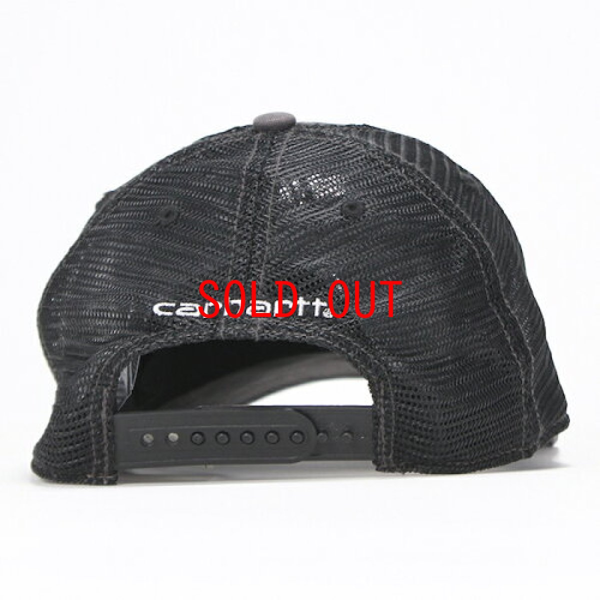 画像3: Logo mesh Cap Wash Black ロゴ メッシュ キャップ (3)