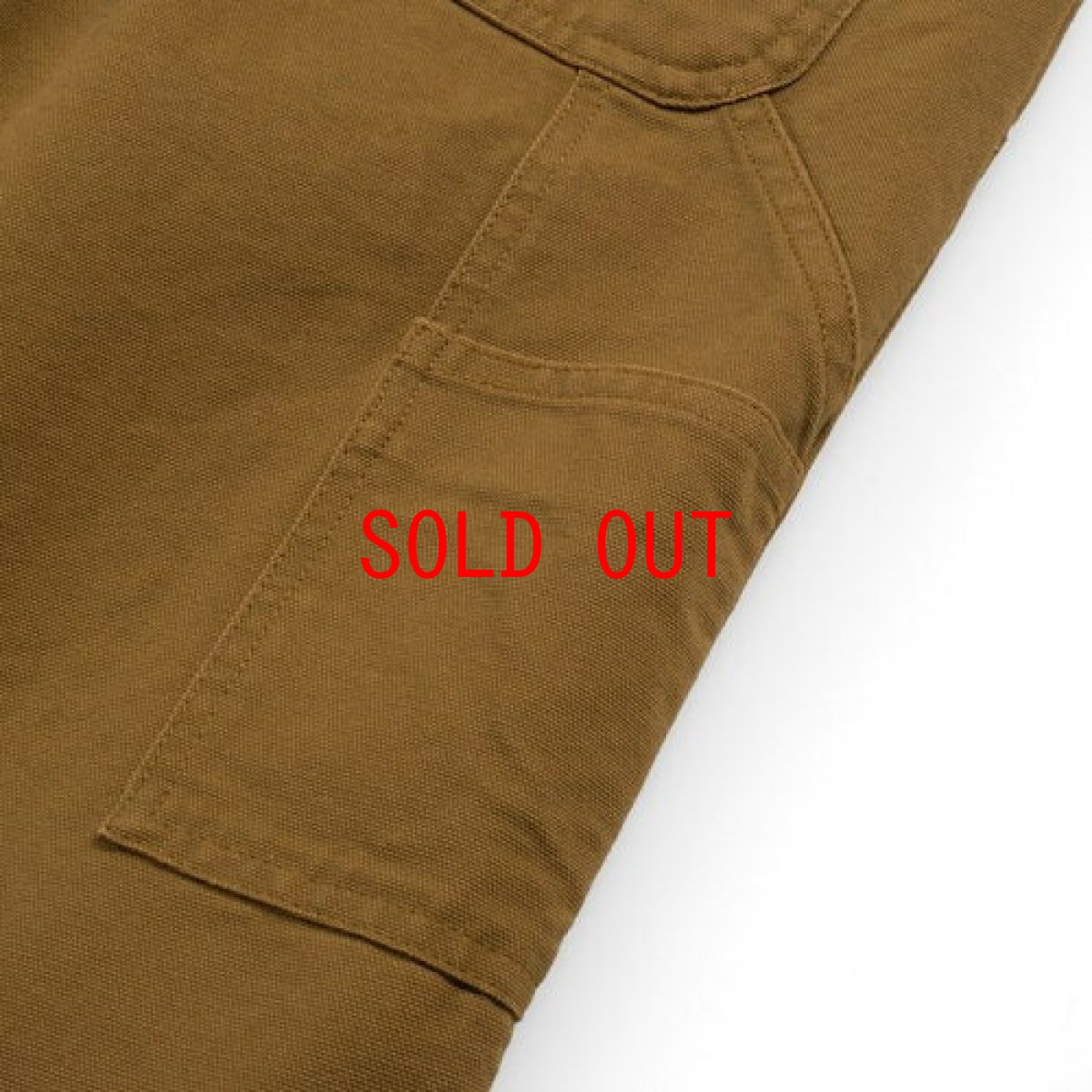 画像5: Double Knee Pants Brown ダブルニー パンツ ブラウン ダック (5)