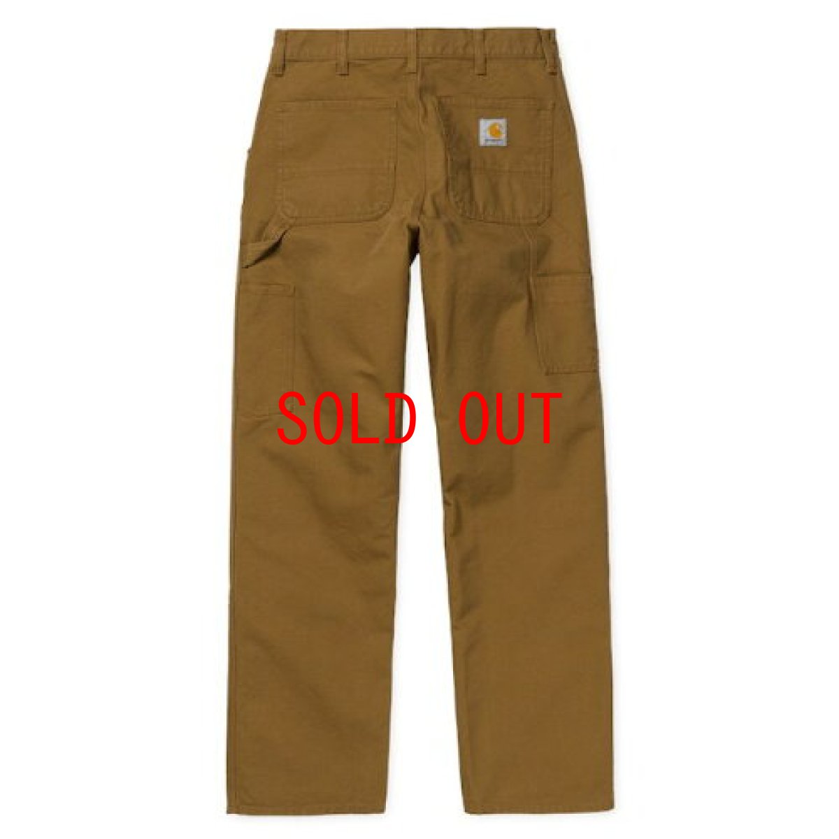 画像2: Double Knee Pants Brown ダブルニー パンツ ブラウン ダック (2)