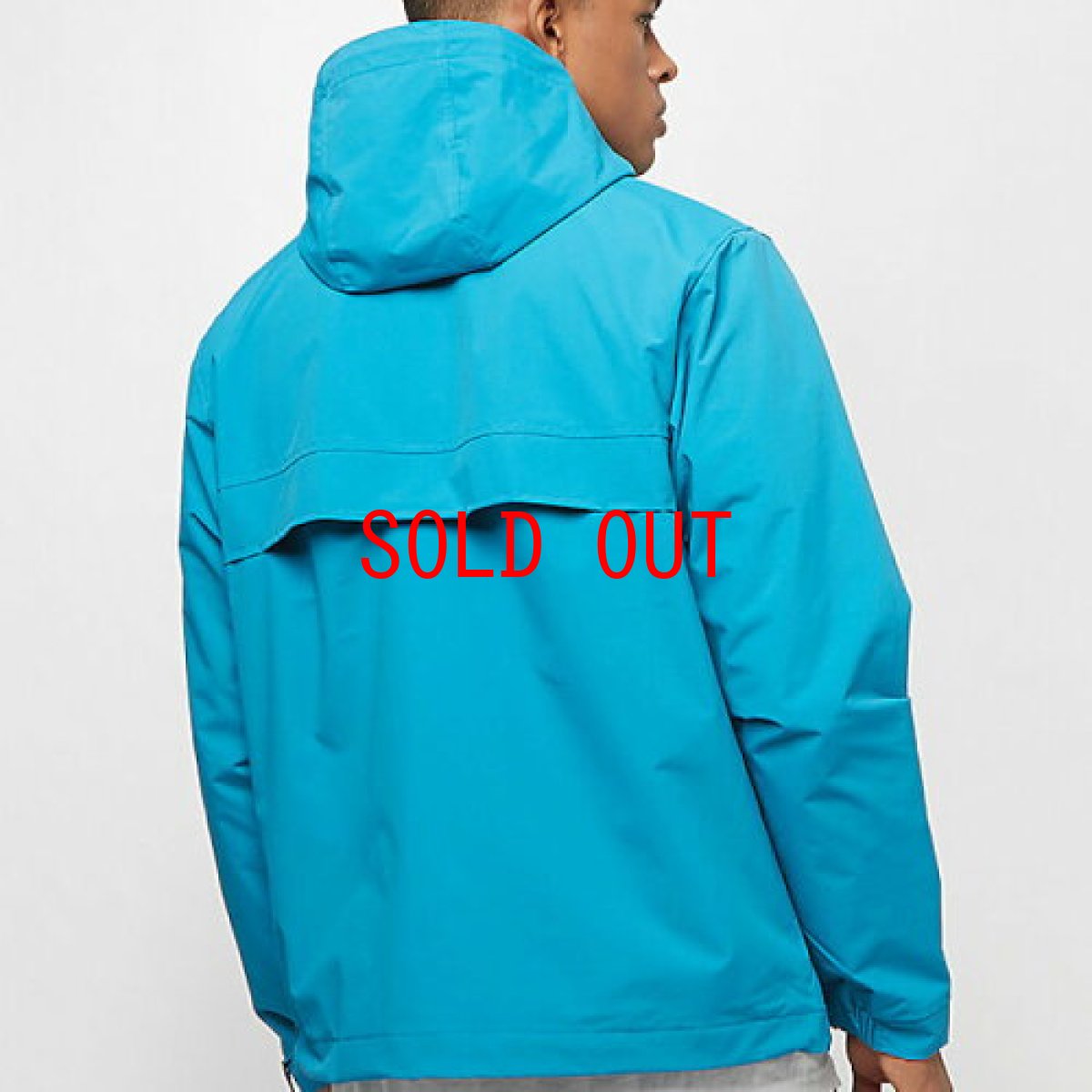 画像8: Pullover Nylon Jacket Teal Pizol Blue プルオーバー ナイロン ジャケット (8)