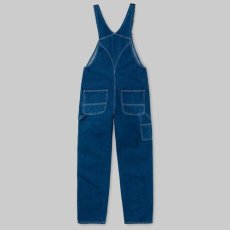 画像3: Bib Overall Blue Rinsed Indigo Denim ビブ オーバーオール  (3)