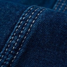 画像6: Bib Overall Blue Rinsed Indigo Denim ビブ オーバーオール  (6)