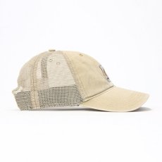 画像4: Logo mesh Cap Wash Khaki Wash Black ウォッシュ ロゴ メッシュ キャップ (4)